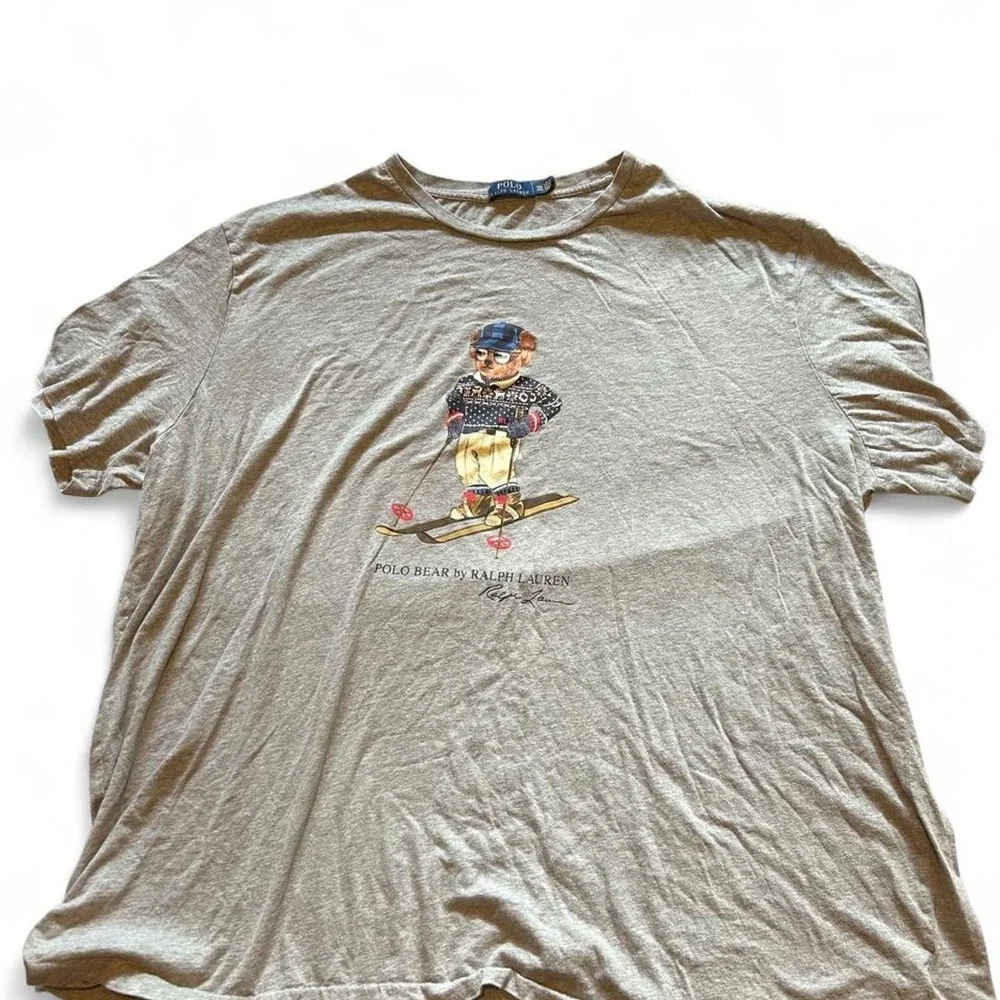 Polo Ralph Lauren Bear Skiing Tee